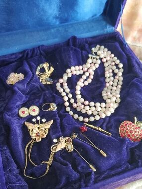 Grandma's Jewelry Lot - 11 Pc Lot, Vintage